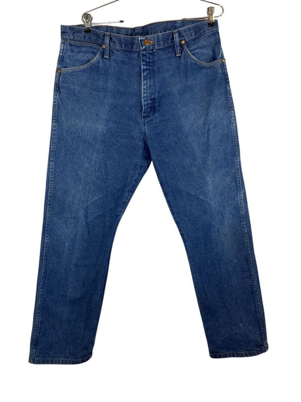 Wrangler Mens Heavyweight Cowboy Cut Denim Jeans 36" Western Rodeo Country